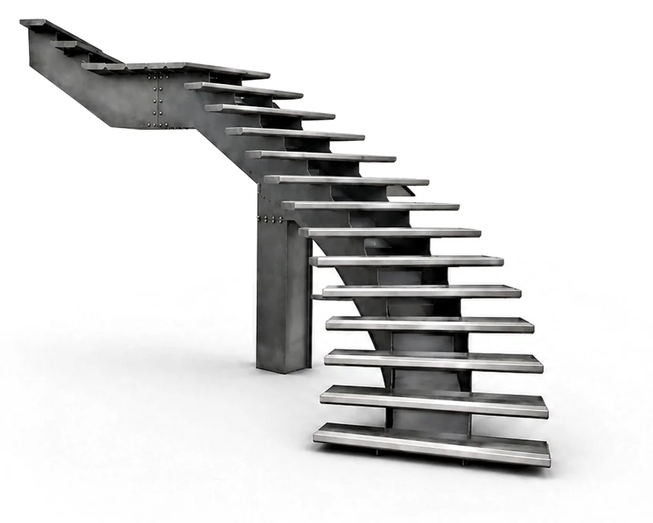 Architectural staircase manufactured by VR3 Engineering